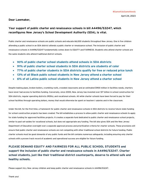 Facilities CTA Letterhead